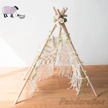 

Newborn Photography Props Tent Basket Infant Baby Girl Photo Shoot Studio Posing Basket Prop Accessories foto Shooting Sessions