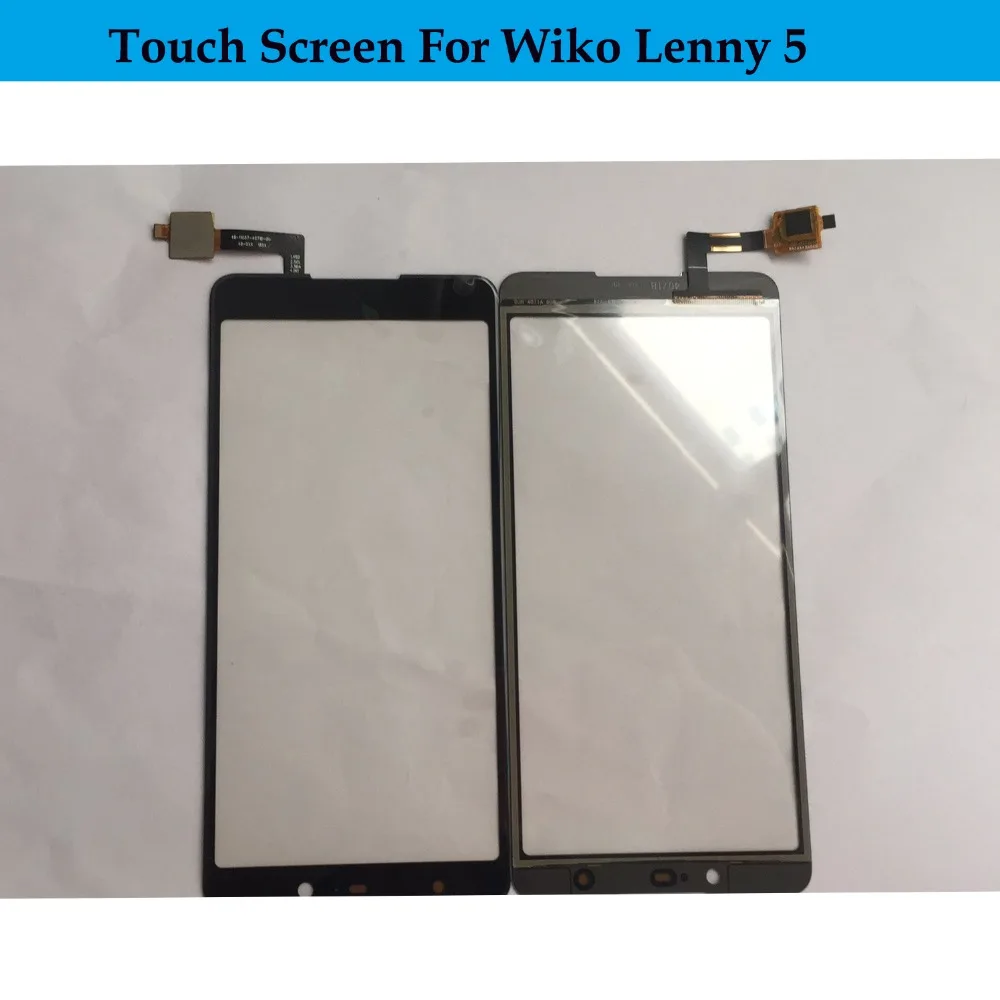 

VDG 1PCS/LOT Digitizer Touch Screen Touch Panel Front Glass Sensor Lens Outer Replacement Sensor Touch For Wiko Lenny5 Free Ship
