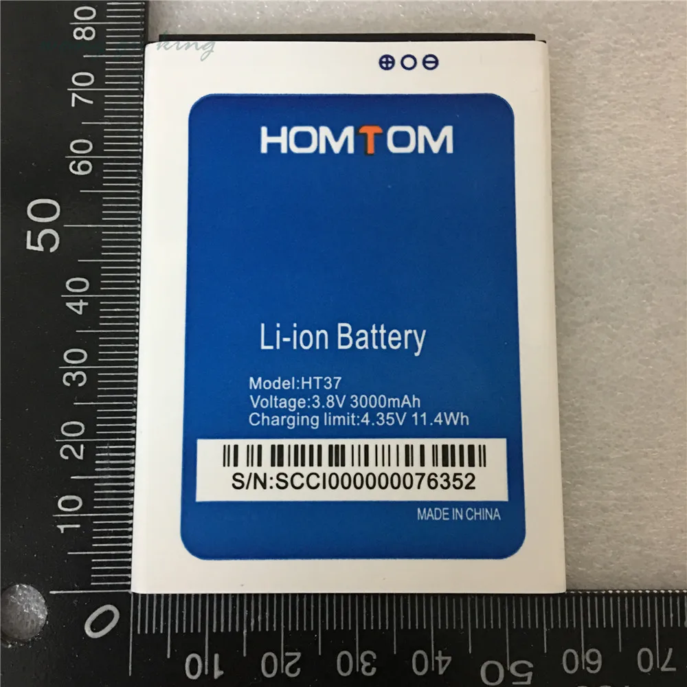 HOMTOM ht37 аккумулятор 3000 мАч для HOMTOM ht37 pro смартфон