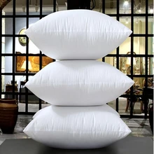 Подушка из чистого хлопка с сердечником, Высококачественная матовая ткань, подушка с сердечником, уплотненная подушка для сидения, наполнитель 45x45 см, подушка с сердечником