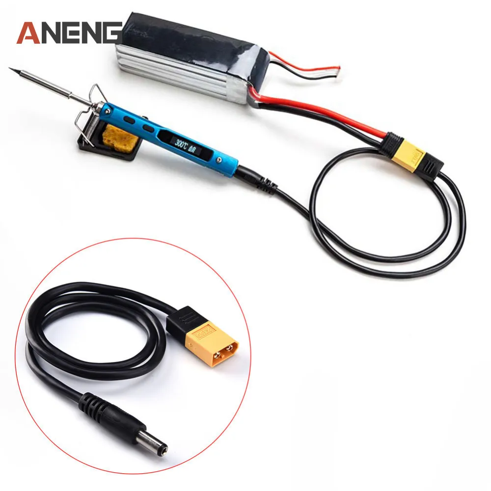 TS100 специализированный силовой кабель адаптера XT60 к DC5525|cable xt60|cable powercable c |