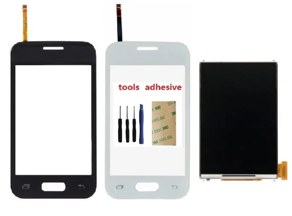 

For Samsung Galaxy Young 2 SM-G130 G130H G130F G130HN LCD Display Screen + Touch Screen Digitizer Sensor + Adhesive + Kits