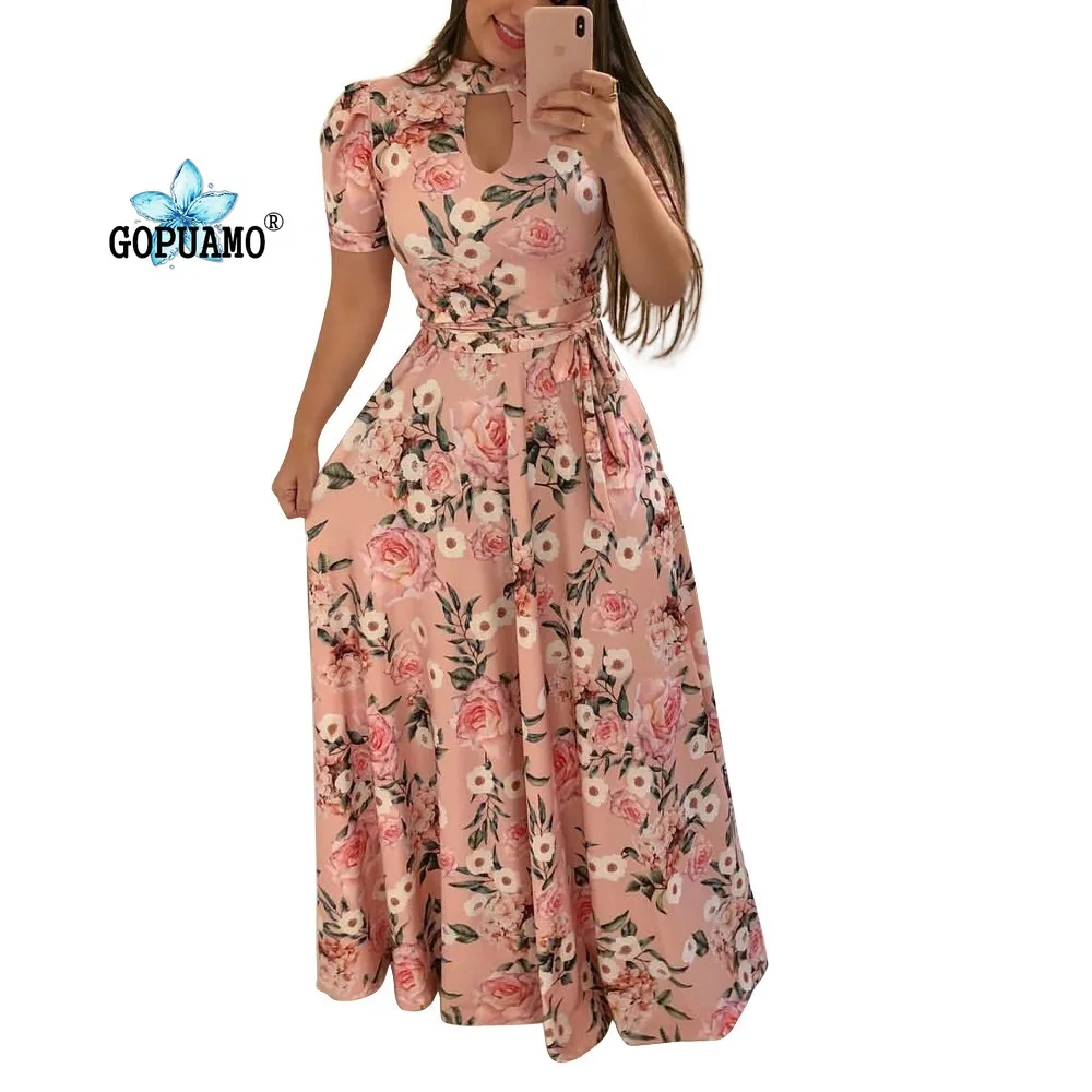 

2018New Arrival Mulheres Maxi Vestidos Com Decote Em V Manga Longa Das Mulheres Da Moda de cores de Longo Vest D2280