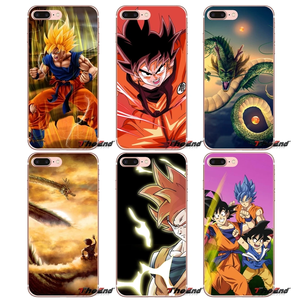 Аксессуары чехол для телефона Samsung Galaxy S2 S3 S4 S5 MINI S6 S7 edge S8 S9 Plus Note 2 3 4 5 8 Coque Fundas DRAGON BALL