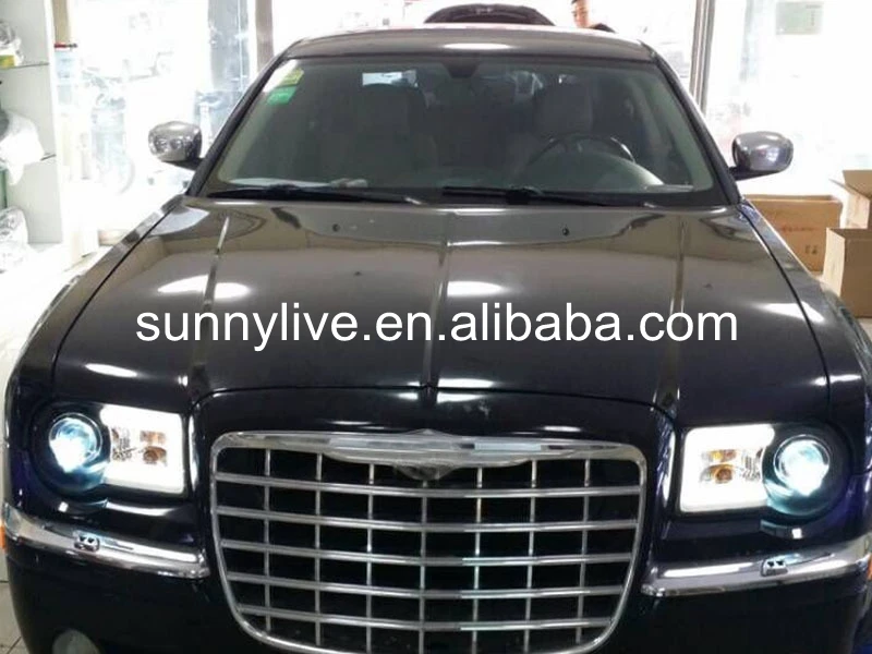 Для Chrysler 300C СВЕТОДИОДНАЯ головная лампа фотолампа от 2005 до 2010 года SN|projector lens|bi xenon