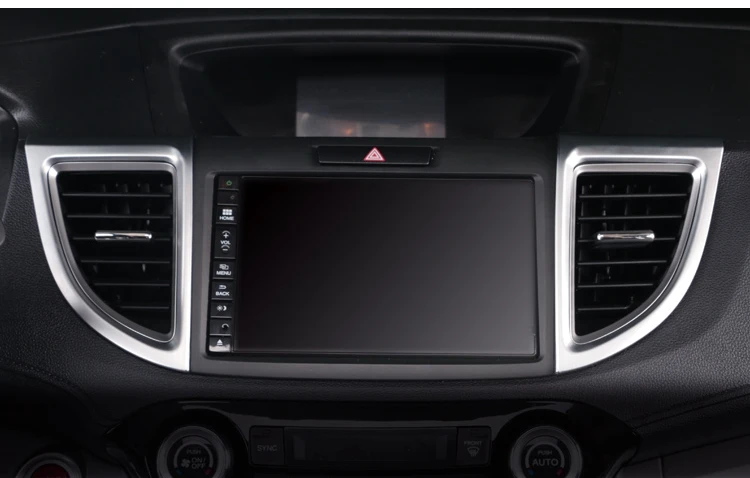 Автомобильные аксессуары для Honda CRV CR-V ABS Хром Матовый Интерьер Кондиционер Вентиляционный Выход CD Видео крышка планки 7 шт