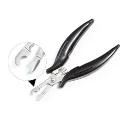 Keratin Bonding Cutter Alicate Nail U Tip Hair Extensison Pliers 2Pcs  Rebonded Hair Extensions Keratin Fusion Pliers Tools Kit