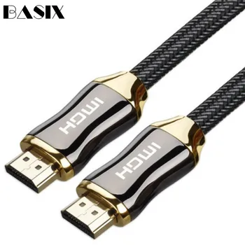 

BASIX HDMI 2.0 Cable HDMI to HDMI Cable Ethernet Cable for PS3 Projector HD LCD Apple TV Computer laptop to Displayer
