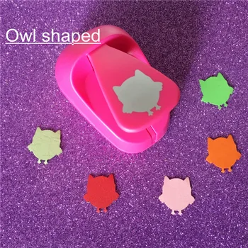 

Free Shipping M size Owl shaped save power paper/eva foam craft punch Scrapbook Handmade punchers DIY hole punches chick puncher