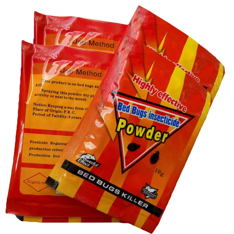 25pcs Bed Bugs Insecticide Killing Fleas Lice Bait Drugs High Effective Bug Killer Powder Bedbug Drug Pest Control | Дом и сад