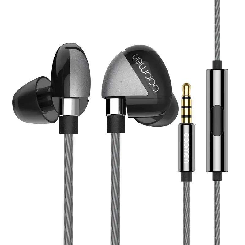 

Original Bopmen P9 In Ear Earphone HIFI Bass Earphone Ear Hooks Sports Earphones With Microphone Headset Earbud Free Shipping