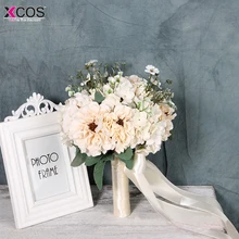 Новинка, Рамо Де Новия, свадебный букет, высокое качество, брейдсбоэкет, цвета слоновой кости, свадебные цветы, свадебные букеты