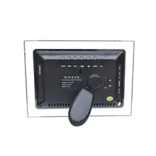 Lcd цифровой плеер hd акриловый маленький ТВ Поддержка u диск sd-карта Встроенный датчик движения mp3 mp4 плеер для рекламы бизнеса