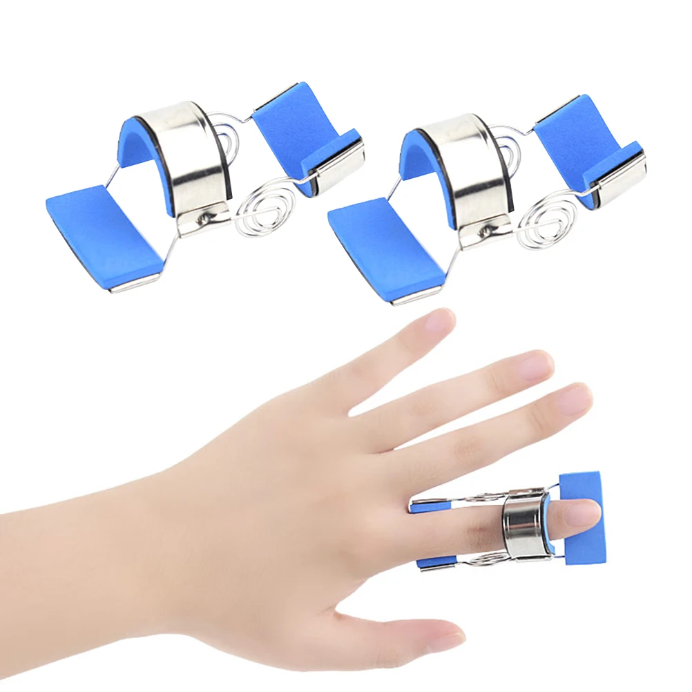 1pc Dynamic Finger Splint Finger Extension Protector Splint Guard Finger Support Brace Rehabilitation Training Device