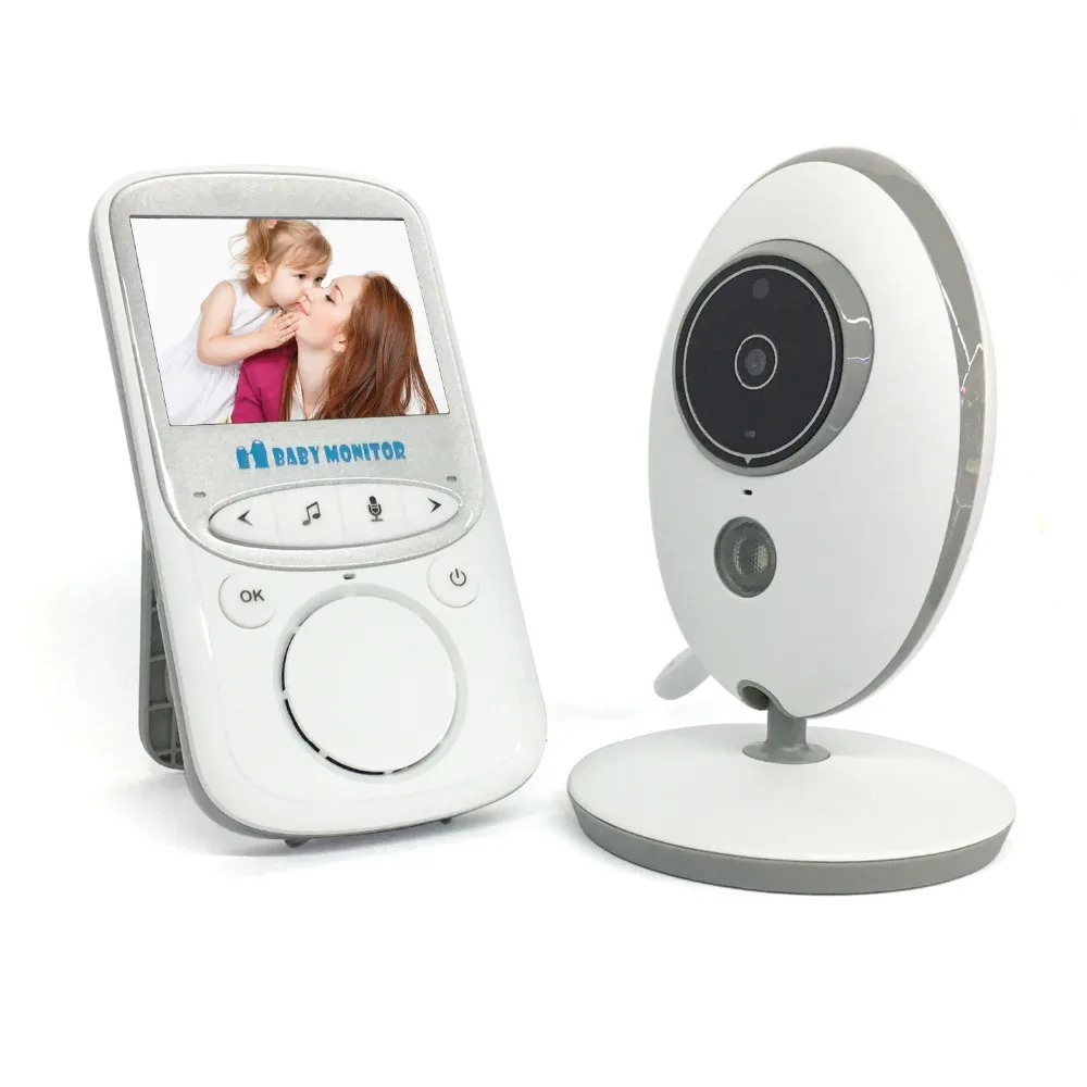 REDEAGLE 2 4GHz font b Wireless b font Audio Video Baby Monitor Music Intercom Temperature Monitoring