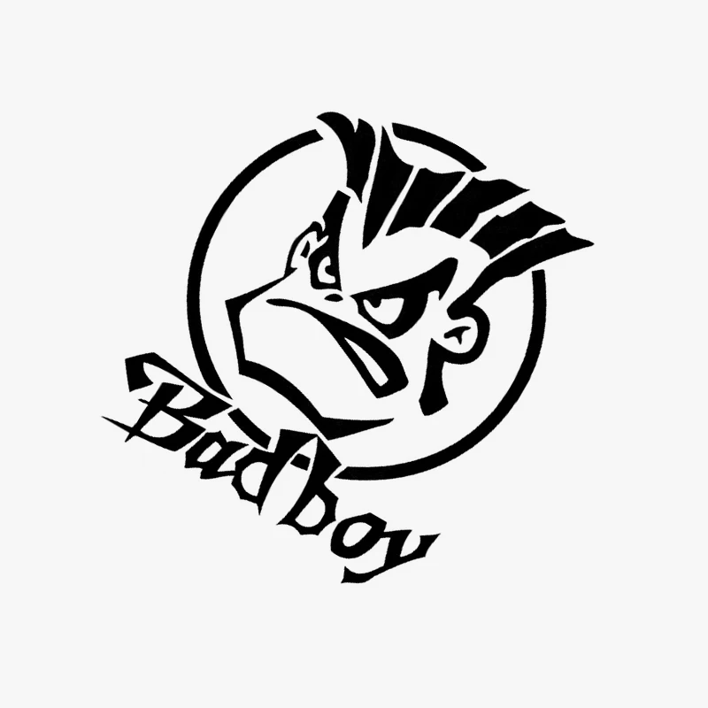 15 см * 17 8 Виниловая наклейка Humor Bad Boy на автомобильный бампер для автомобильного