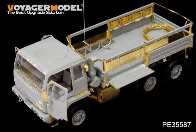 Atualizar com Peças de Metal Passatempo Modelo Voyager Médias M1083 Caminhão Tático Fmtv Gravura Knl Pe35587 2 caminhão tático (FMTV) atualizar com peças de metal gravura