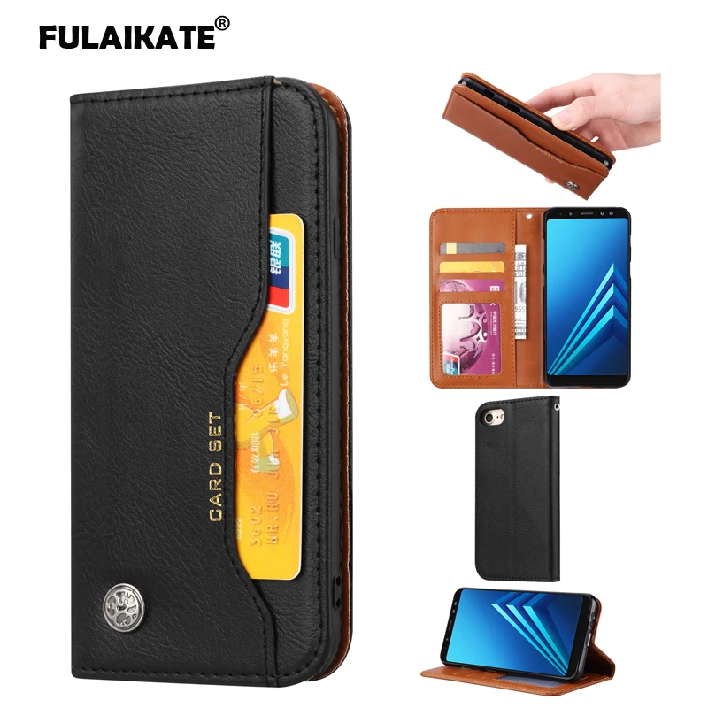FULAIKATE Card Set Flip Case for iPhone 6s Stand Back Cover 6 Soft Striae Business Phone Protective Cases | Мобильные телефоны и