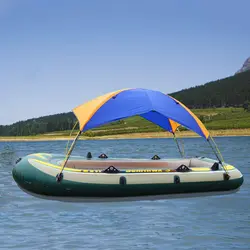 Надувной каяк тент портативный лодочная палатка пляж складной серфинг навес Рыбалка водостойкие два человека солнцезащитный навес