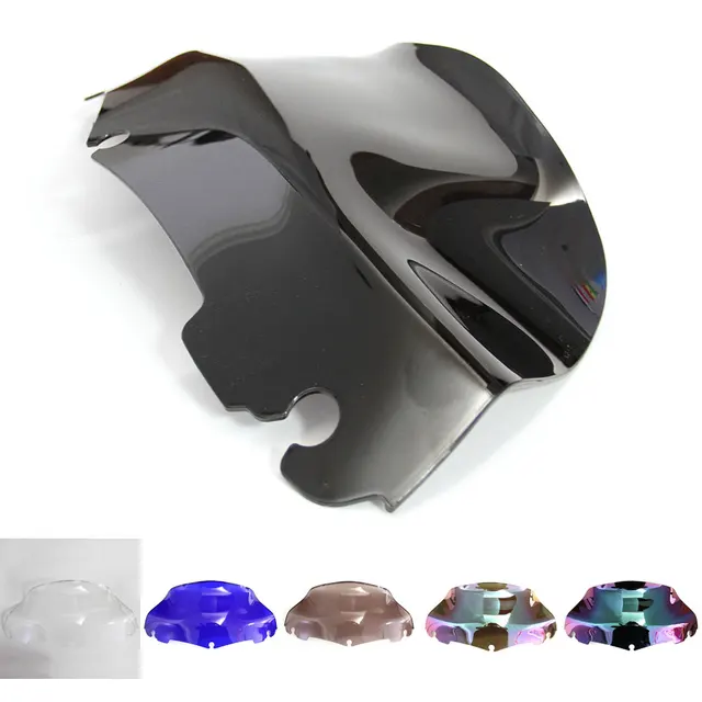 Motorcycle 9″ Windshield For 14-19 Harley Electra Street Glide Classic FLHTC Windscreen Wind Deflectors 2014 2015 2016 2017 2018