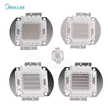 

Freeshipping UV LED light Lamp 10W/20W/30W/50W/100W SMD Chip hight power Purple color 45MIL 395nm-400nm for Plant Growing light