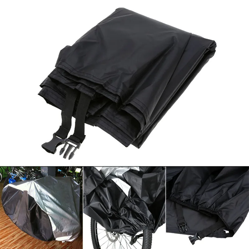 

Waterproof Bike Cover UV Snow Proof Bicycle Outdoor Rain Protective Covers for 1/2/3 Bikes ASD88