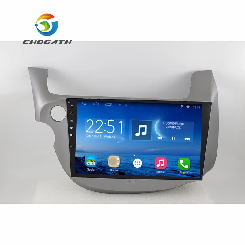 ChoGath 10 дюймов четырехъядерный Android 9 0 автомобильный стерео радио для Honda Fit 2008 2009 2010