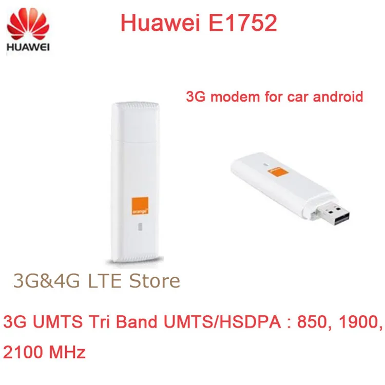 Unlocked huawei 3g modem lan e1752 e1752c 3g dongle adapter for android car dvd module same