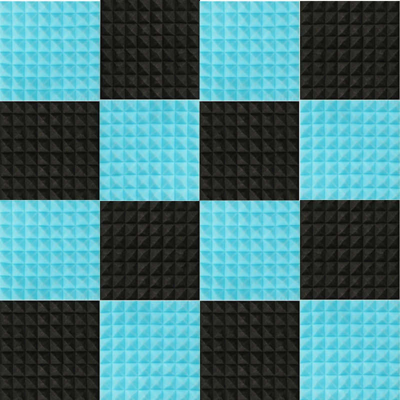

16PCS 50x50x5cm Thickness Acoustic Foam Treatment Sound Proofing Sound-absorbing Cotton Noise sponge Excellent Sound insulation