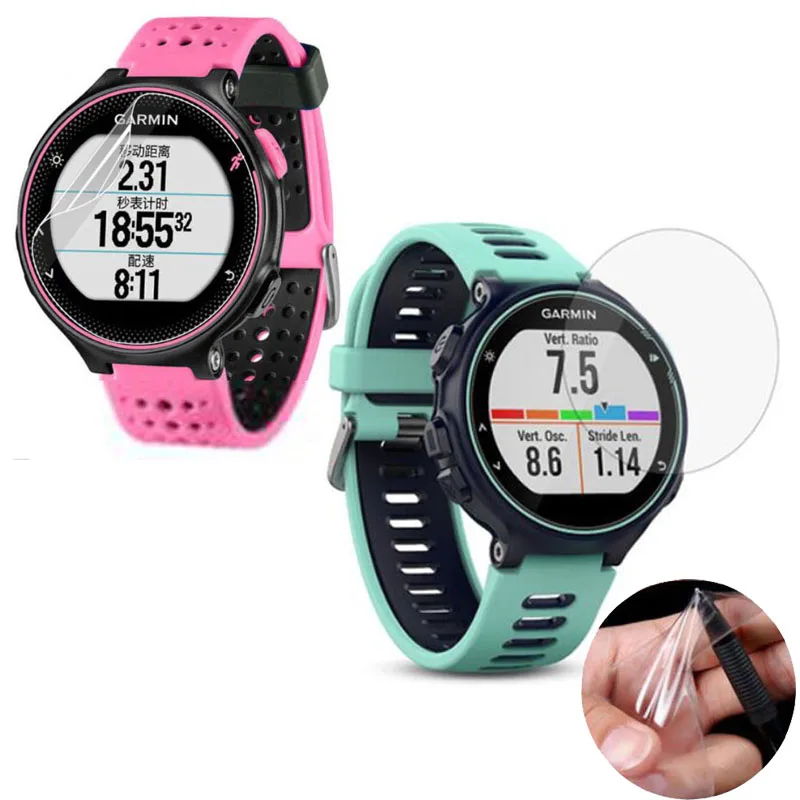 

Soft Clear Protective Film For Garmin Forerunner 220 225 230 235 620 630 645 735 735XT 935 245 945 Watch Screen Protector Cover