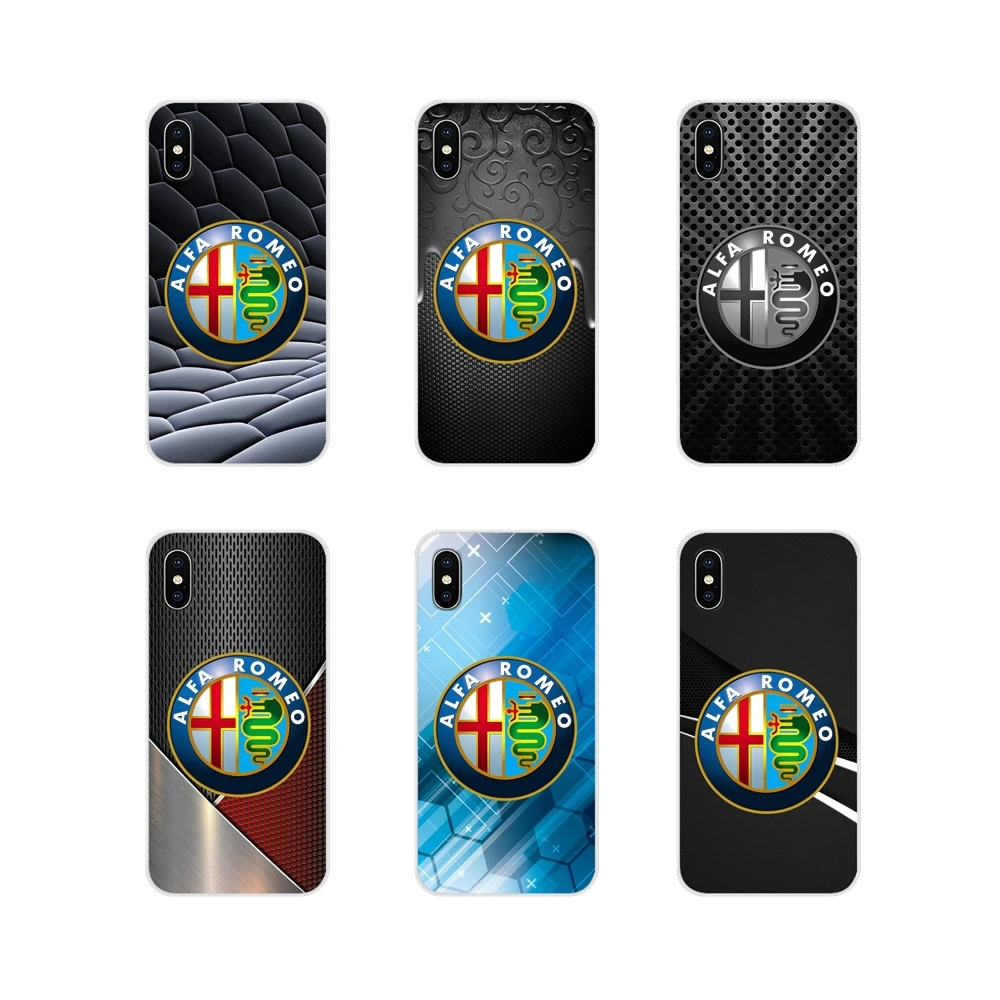 Alfa Romeo Логотип для Xiaomi Mi6 A1 5X 6X Redmi Note 5 5A 4X 4A 4 3 Plus Pro pocophone F1 аксессуары чехлы