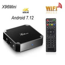 X96 mini tv box WiFi android 7.1 4K 2GB 16GB Amlogic 1GB 8GB S905W tvbox Quad Core WiFi Media Player smart Set-top X96mini x96 mini tv box android 7 1 os wifi smart tv box 2gb 16gb amlogic s905w quad core set top box 1gb 8gb x96mini media player