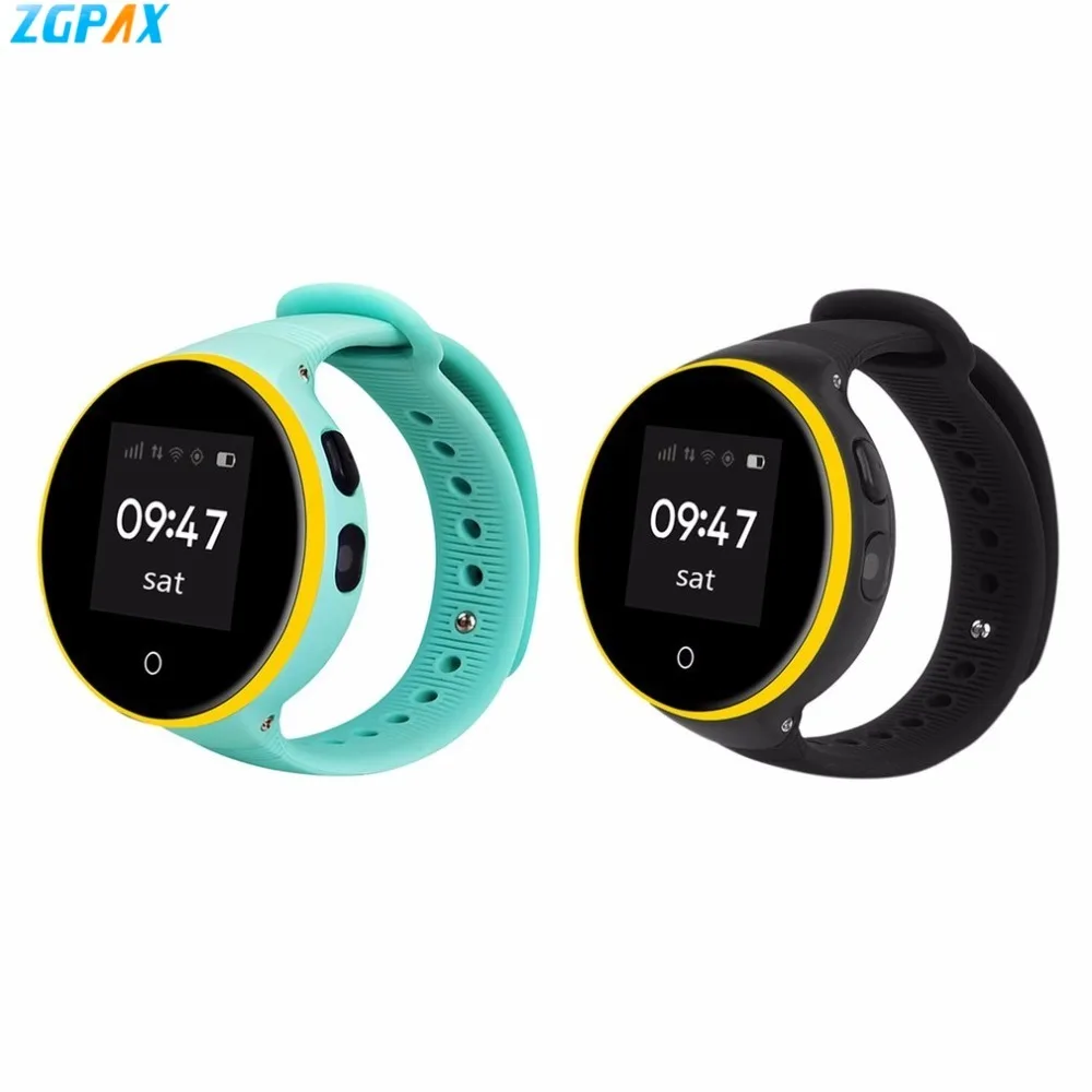 

ZGPAX Kids Smart Watch 1.22 IPS Screen Pedometer GPS SOS Smartwatch Support App Wifi SIM Card Children Wristwatch For Xiaomi iOS