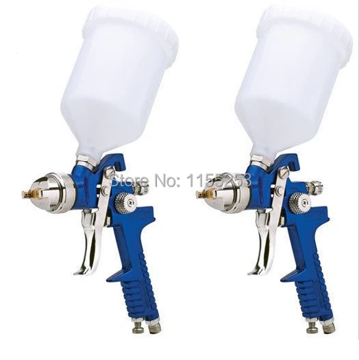 Mini HVLP Air Spray Gun 1.7mm Furniture/Wood Automotive Primer Paint
