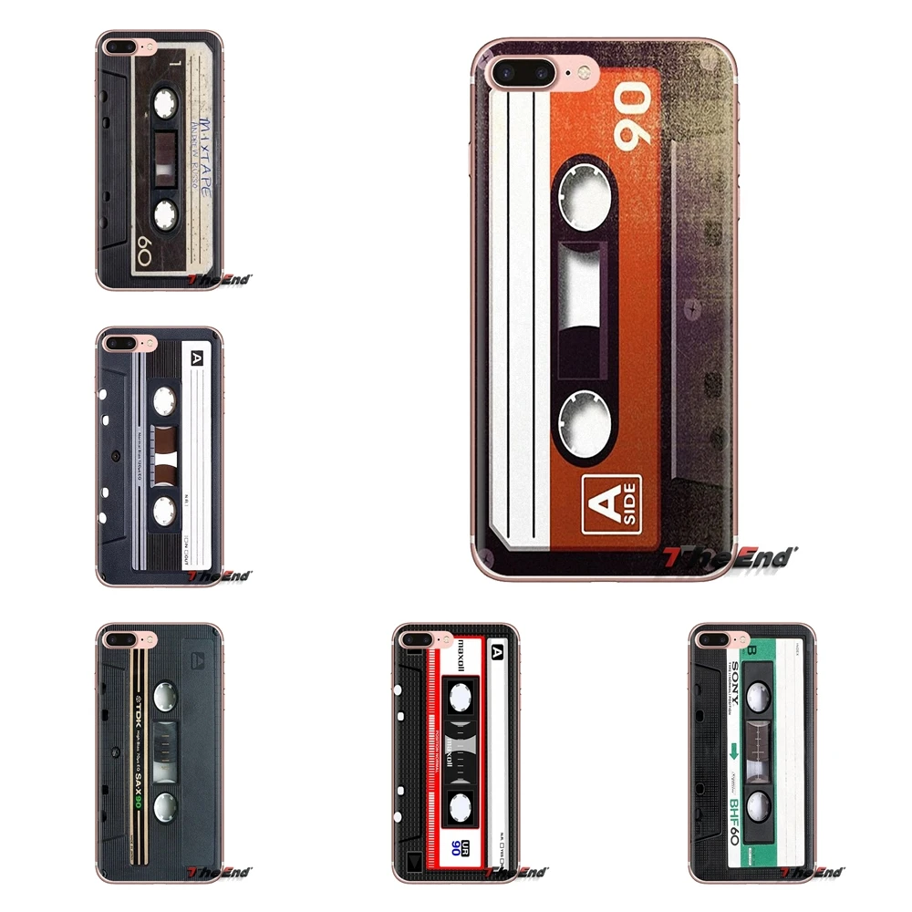 

Casette Acoustic For iPod Touch Apple iPhone 4 4S 5 5S SE 5C 6 6S 7 8 X XR XS Plus MAX Transparent Soft Shell Covers
