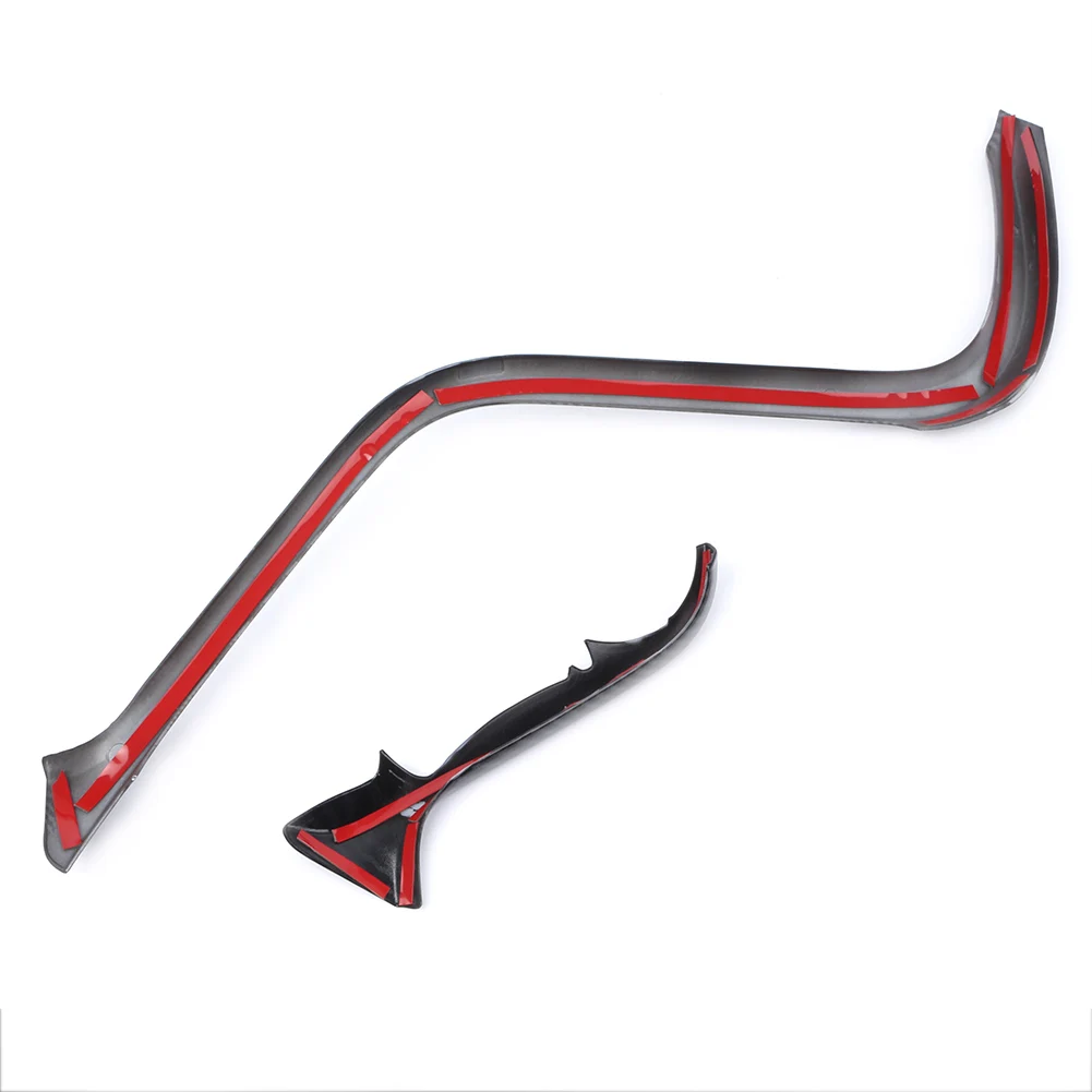 GZYF Carbon Fiber Look Car Center Console Stripe Cover Trim Compatible with Toyota Camry 2018