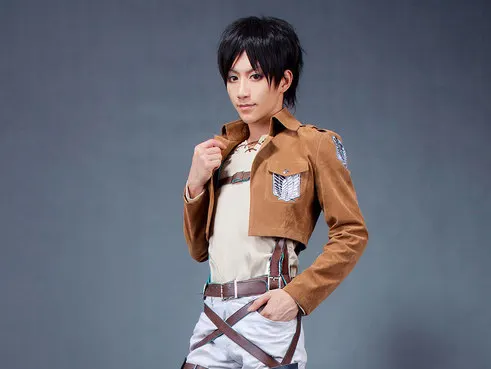 CosZtkhp Hot Anime Attack On Titan Cosplay Shingeki No Kyojin Jacket Recon Corps Leather Skirt Hookshot Belts Suspenders Ackerman Costume -Zentai shop online HTB17hi6ajzuK1RjSspeq6ziHVXa4.jpg