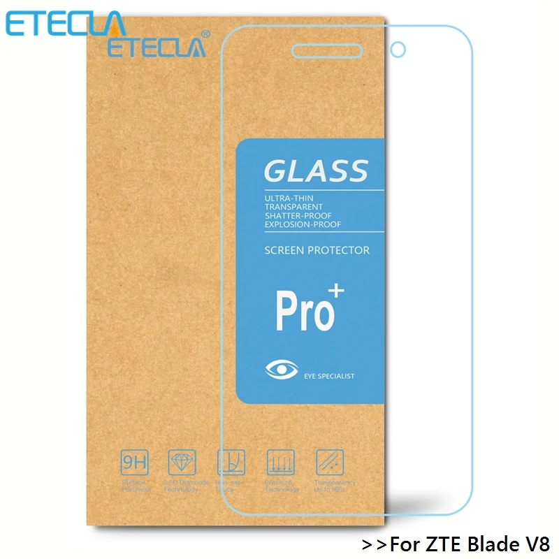 3 шт для ZTE Blade V8 закаленное стекло на мини Pro защита экрана 9H супер прозрачное |