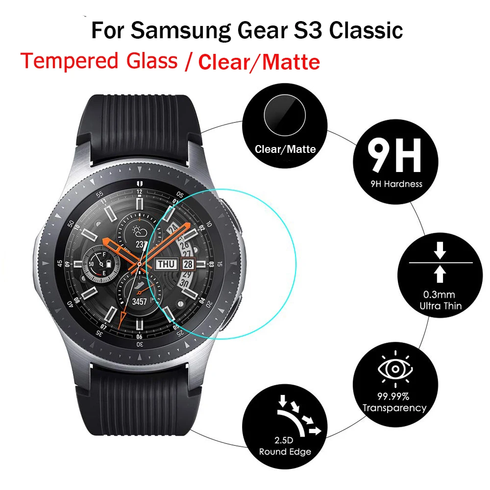 Пленка для samsung gear S3 Frontier/классический протектор экрана 9H 2.5D HD мягкий TPU