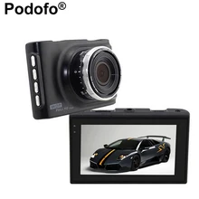 Podofo Novatek 96223 Car DVR 3″ Full HD 1080p Car Camera Cycle Recording G-sensor Recorder Dashcam Video Registrator Dash Cam