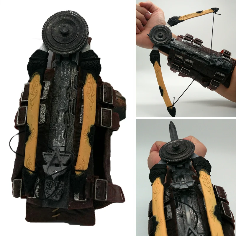 Online Hülse Schwert Pfeil Einheit Versteckte Klinge Cosplay Edward Kenway Kostüm Action Figure versteckte klinge PVC modle spielzeug