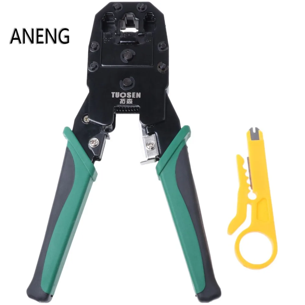 Обжимные клещи ANENG RJ45 RJ11 RJ12 Cat 5/5e для сетевого LAN кабеля ручной инструмент 4P 6P 8P |