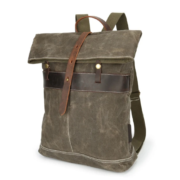 Oil Wax Canvas Bag Men S Shoulder Retro Batik Waterproof Oil Wax Canvas Bag Men S Shoulder Retro Batik Waterproof Travel Backpack In Backpacks From Luggage Bags On Aliexpress Alibaba