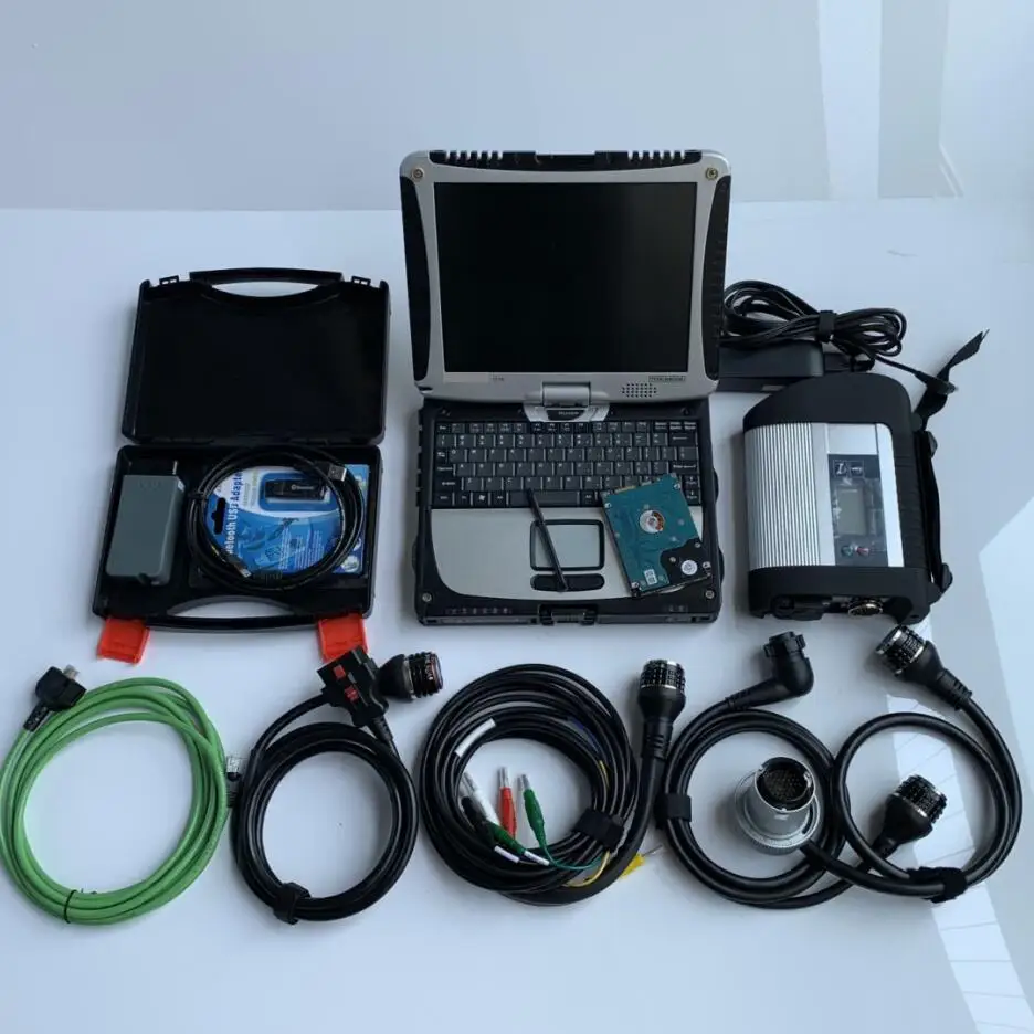 

VAS 5054A with OKI Full Chip ODIS V8.1.3 VAS5054a V4.4.1 + MB Star C4 V03.2019 Software +Used CF-19 4G for Auto diagnostic tools