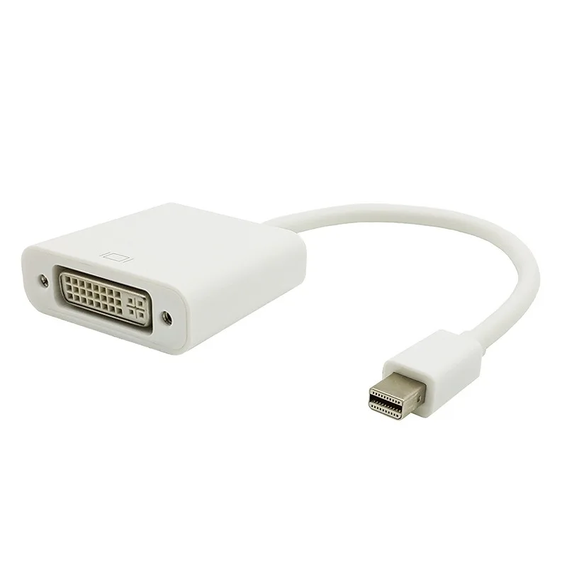 Elistoooop Мини DP к DVI Кабель-адаптер мужчин и женщин Thunderbolt Mini DisplayPort V1.2 к DVI разъем для MacBook