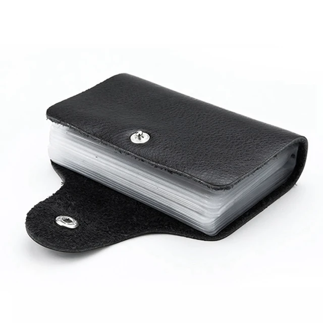 Faux Leather Passport and ID Holder for Women - Image 2
