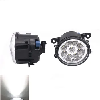 

2pcs/lot Tempered Glass Car Styling Daytime Running Light For Peugeot 301 2013-2017 Halogen/LED Refit Fog Lamps Lights