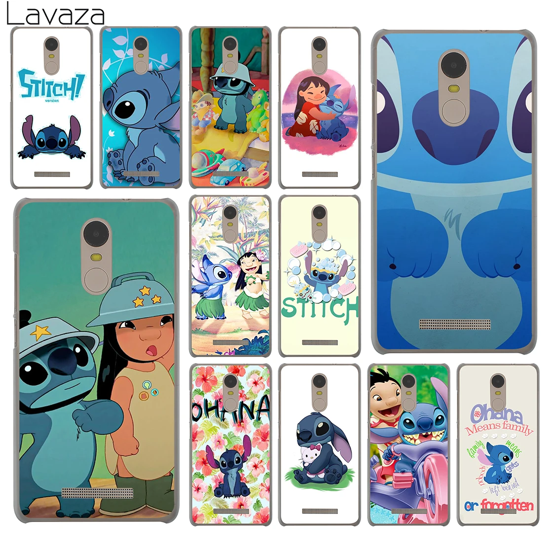 

Lavaza Lilo & Stitch cute cartoon Hard Phone Case for Xiaomi Redmi 4A S2 6A Note 7 5 Plus 4 4X 6 Pro 5A Prime Cover