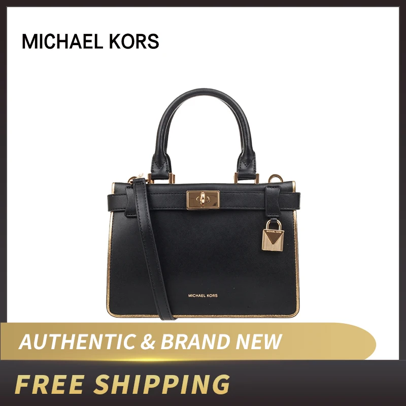 Миниатюрная кожаная сумка Michael Kors MK Татиана 30H8GT0S0K/30H8TT0S5K/30F9GT0S0L/30F9GT0S1T | Багаж и