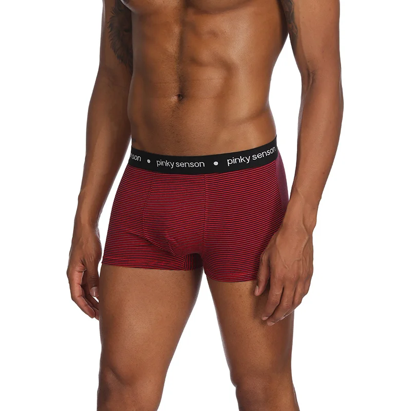 

Male Underwear Cotton Sexy Mens Underwear Boxers Striped Underpants Man Boxer Shorts Mens Boxers Men Underwear Boxer Shorts